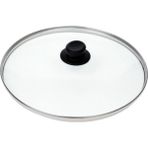 Elk Store Doğuş Cam Kapak Tencere Tava Kapağı 24 cm Cam Kapak 24 cm