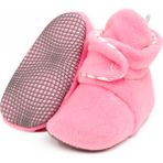 Ella Bonna Polar Bebek Pandufu, Kaydırmaz Taban, Organik Pamuk Astarlı, İlk Adım Ev Patiği, Pembe