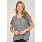 Ella Camelia 5010062 Indigo Kadın Bluz
