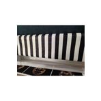 ELLA FABRIC COLLECTION SİYAH BEYAZ ÇİZGİLİ DÖŞEMELİK KUMAŞ