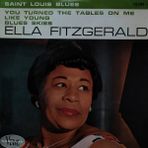 Ella Fitzgerald - Saint Louis Blues - 4 Parçalık Ep - Orijinal Dönem Baskı 45'lik Plak