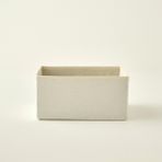 Ella Katlanabilir Organizer Sepet Naturel (28X28X13 Cm) - Açık Krem