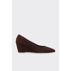 Elle Shoes Kahve Deri Kadın Ayakkabı