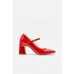Elle Shoes Kırmızı Kadın Topuklu Ayakkabı
