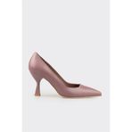 Elle Shoes Lila Deri Kadın Stiletto