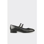Elle Shoes Siyah Deri Kadın Ayakkabı