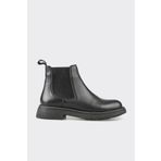 Elle Shoes Siyah Deri Kadın Günlük Bot