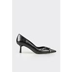 Elle Shoes Siyah Kadın Orta Topuk Ayakkabı