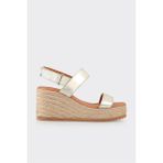 Elle Taba Deri Kadın Espadril - Gold