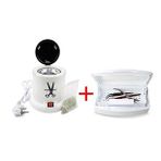ELLEA NAİL 100 W MINI STERILIZASYON MAKİNESİ KURU SİSTEM VE ASANSÖRLÜ STERİL KUTU SETİ