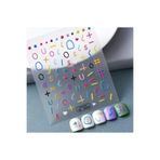 ELLEA NAIL 5d Kabartmalı Ts014 Tırnak Stıcker