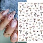 ELLEA NAIL F199 Çiçekli Tırnak Stıcker