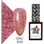 Ellea Nail Profesyonel Simli Kalıcı Oje 15ml 8198