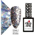 Ellea Nail Profesyonel Simli Kalıcı Oje 15ml 8586