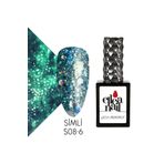 Ellea Nail S08-6 Simli 15 ml Kalıcı Oje