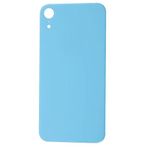 Ellenne Süpürge Arka Çerçeve iPhone XR Arka Kapak ile Uyumlu Cam Siyah Beyaz Mavi Kırmızı Sarı Pembe (Mavi)