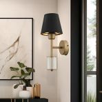 Ellery Eskitme Siyah Sapkali Modern Aplik