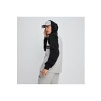 Ellese Erkek Kapüşonlu 3/4 fermuarlı Sweatshirt EM080-GR Gri M