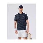 Ellesse Çizgili Lacivert Erkek Polo Yaka T-shirt 6Sm5020