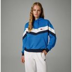 Ellesse EF178 Oversize Kapüşonlu Sax Mavi Kadın Sweatshirt