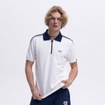Ellesse EM169-1-OF Polo Yaka Erkek T-Shirt - Kırık Beyaz