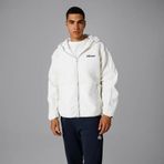 Ellesse EM250 Beyaz Fermuarlı Kapüşonlu Erkek Ceket