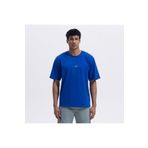 Ellesse EM376-SBL Oversize Tee Erkek T-Shirt - Mavi