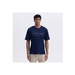Ellesse EM390-NV Oversize Tee Erkek T-Shirt - Lacivert
