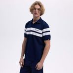 Ellesse EM396 Lacivert Polo Yaka Erkek T-shirt