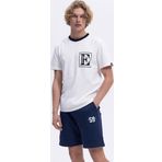 Ellesse EM458 Kırık Beyaz Erkek T-shirt
