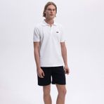 Ellesse EM460 Kırık Beyaz Polo Yaka Erkek T-shirt
