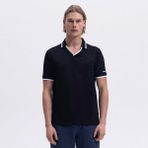 Ellesse EM491-BK Polo Yaka Erkek T-Shirt - Siyah - XL