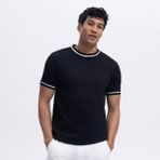Ellesse EM492-BK Bisiklet Yaka Erkek T-Shirt - Siyah - 2XL