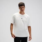 Ellesse EM557-OF Erkek Basic T-Shirt - Kırık Beyaz - XL