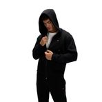 Ellesse Erkek Fermuarlı Kapüşonlu Sweat EM581-BK Siyah M