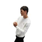 Ellesse Erkek Sweatshirt EM579-OF Ekru XXL