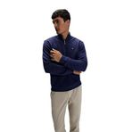 Ellesse Erkek Yarım Fermuarlı Sweat EM580-NV LACİVERT XXL