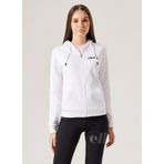 Ellesse F025-WT Beyaz Kadın Kapüşonlu Zip Ceket