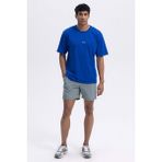 Ellesse Pamuk Regular Fit Bisiklet Yaka T Shirt Erkek T Shirt EM376 - Saks