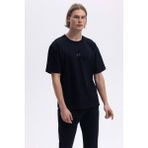 Ellesse Pamuk Regular Fit Bisiklet Yaka T Shirt Erkek T Shirt EM376 - Siyah