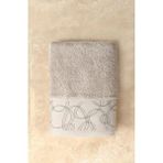Ellia Soft Namat %100 Pamuklu Nakışlı Çeyizlik Lüks Yüz Havlusu Yumuşak Emici Kaliteli 50X100 cm - 50 x 100 cm - Çok Renkli