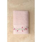 Ellia Soft Warada %100 Pamuklu Nakışlı Çeyizlik Lüks Yüz Havlusu Yumuşak Emici Kaliteli 50X100 cm - 50 x 100 cm - Çok Renkli