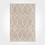 Ellis Krem Geometrik Modern Geometrik Etnik Desenli Boho Makinada Yıkanabilir Hafif Hav Toz Vermez Leke Tutmaz Kaymaz Taban Dijital Makine Baskı Halı Oturma Odası Salon Yolluk Koridor Mutfak Halısı