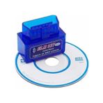 Elm 327 Obd2 Süper Mini Bluetoothlu V2.1 Arıza Tespit Cihazı