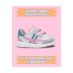 elma bebe Full Ortopedik İlkadım Memory Foam Hafızalı Tabanlık Kız Bebek Çocuk Sneaker Spor Ayakkabı