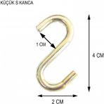 Elma Shop S Küçük Kanca - 001-Renkli - 1 Adet