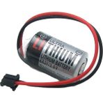 Elma Shop Toshıba ER3V 3.6V 1/2AA Size Pil - Siyah Soket