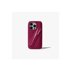 ELMALI STORE “ Cam Hediye “ Rhode Summer Premium Silikon Lip Case Telefon Kılıfı + Ruj Bordo iPhone 15 Plus ile uyumlu