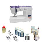 Elmas 990P Mor Uzatma Tabla + Ayak ve İğne Setli Dikiş Makinesi