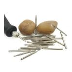 Elmas Freze Taşlama İğne Zımpara 20li Set 2.35mm 3mm Dremel Hobi